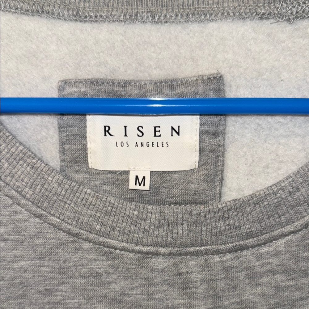 Risen Gray Cropped Sweatshirt - Picture 2 of 5